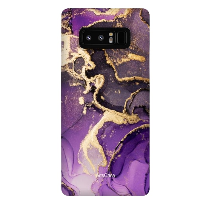 Galaxy Note 8 StrongFit Purple Skies by ArtsCase