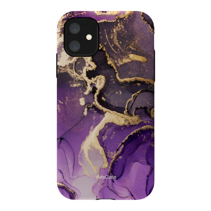 iPhone 11 StrongFit Purple Skies by ArtsCase