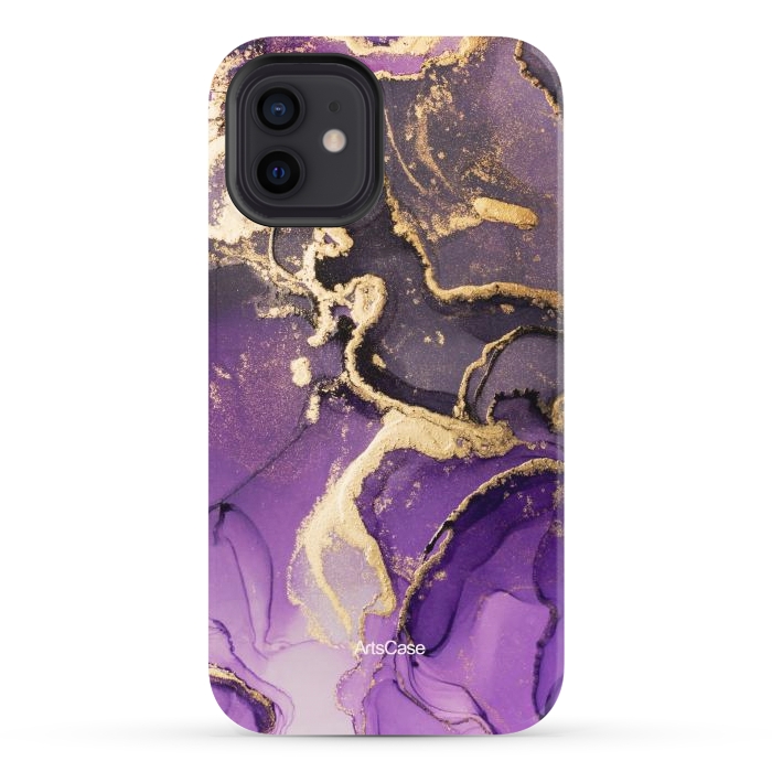iPhone 12 StrongFit Purple Skies by ArtsCase