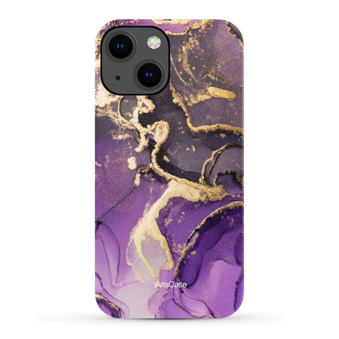 iPhone 13 SlimFit Purple Skies by ArtsCase