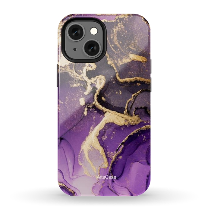 iPhone 13 mini StrongFit Purple Skies por ArtsCase