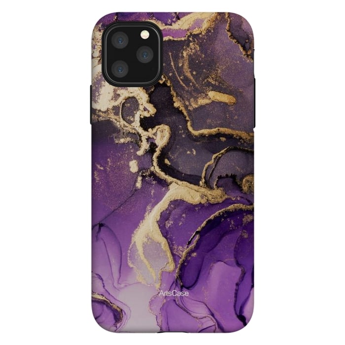 iPhone 11 Pro Max StrongFit Purple Skies by ArtsCase