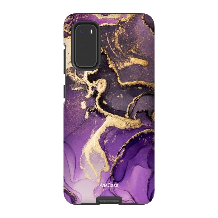Galaxy S20 StrongFit Purple Skies by ArtsCase