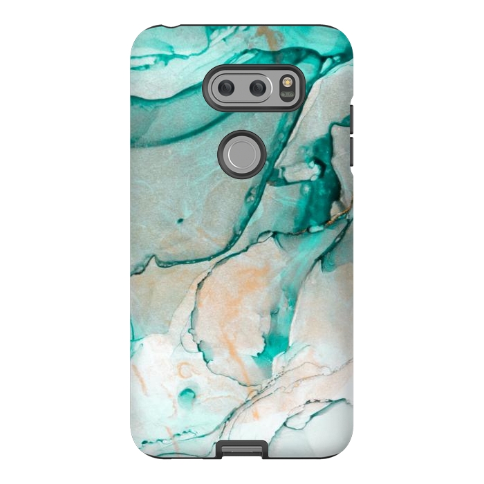 V30 StrongFit Tropical Green Marble by ArtsCase