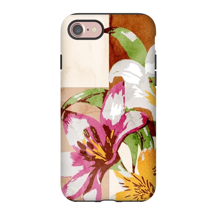 iPhone 7 StrongFit Floral Insiration by Creativeaxle