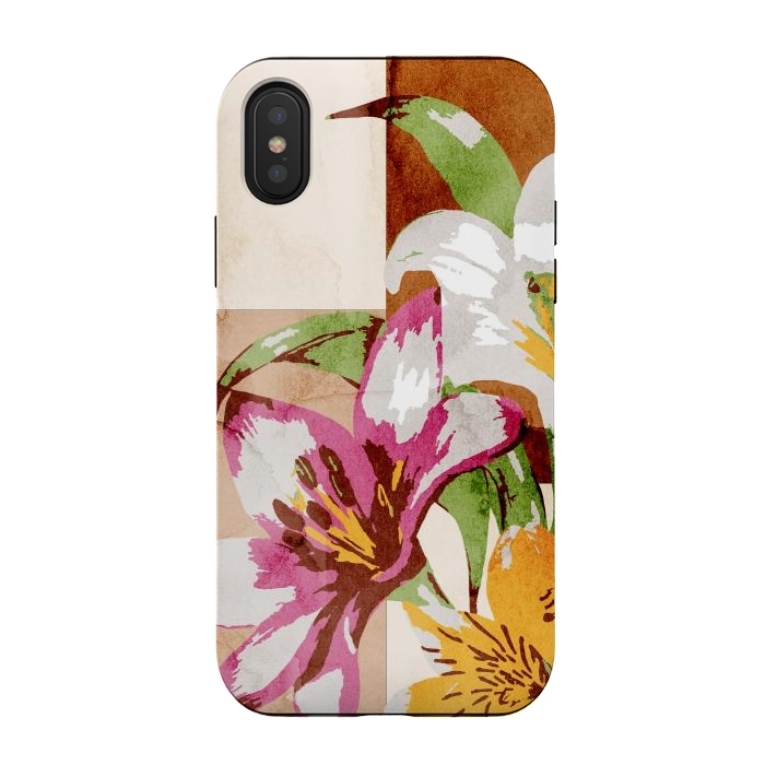 iPhone Xs / X StrongFit Floral Insiration by Creativeaxle