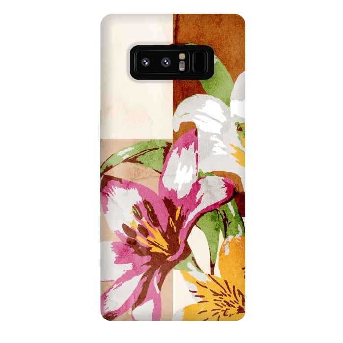Galaxy Note 8 StrongFit Floral Insiration by Creativeaxle