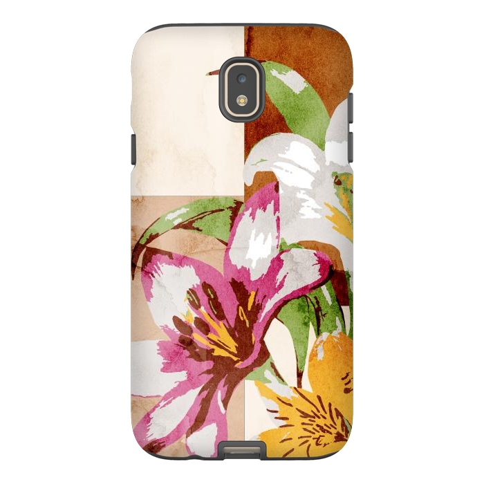 Galaxy J7 StrongFit Floral Insiration by Creativeaxle