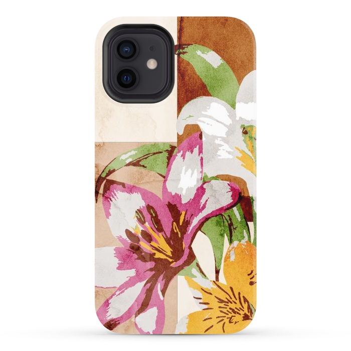 iPhone 12 StrongFit Floral Insiration by Creativeaxle