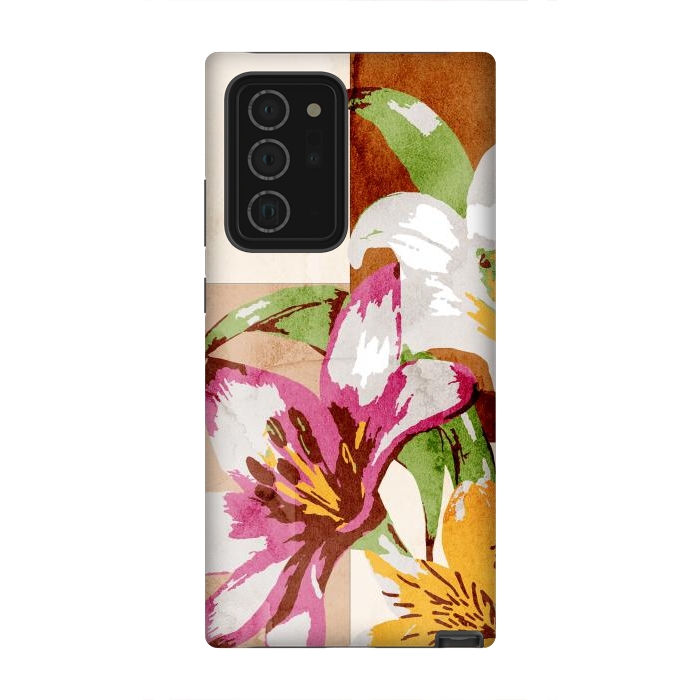 Galaxy Note 20 Ultra StrongFit Floral Insiration by Creativeaxle