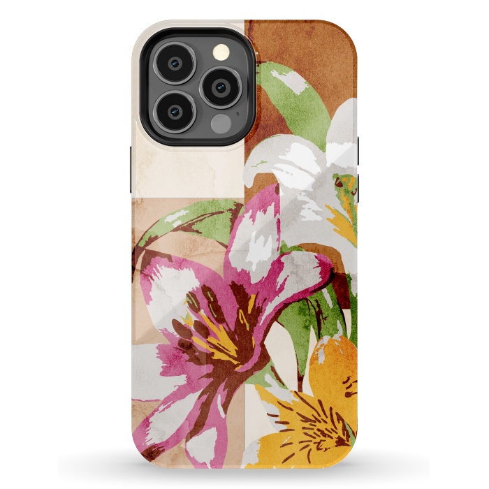 iPhone 13 Pro Max StrongFit Floral Insiration by Creativeaxle