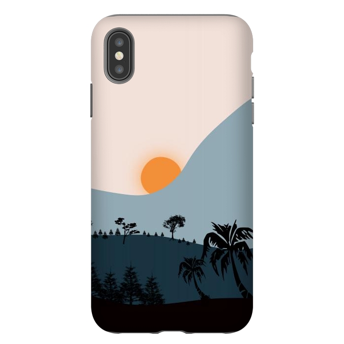 iPhone Xs Max StrongFit Trees are Going to Sleep by Creativeaxle