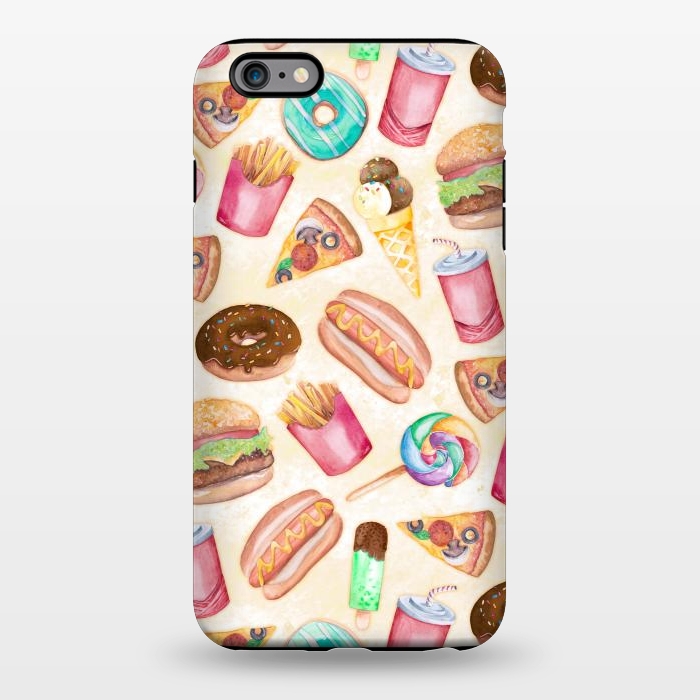 iPhone 6/6s plus StrongFit Junk Food by gingerlique
