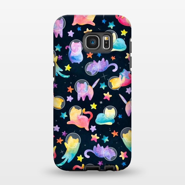 Galaxy S7 EDGE StrongFit Luna Kitty by gingerlique