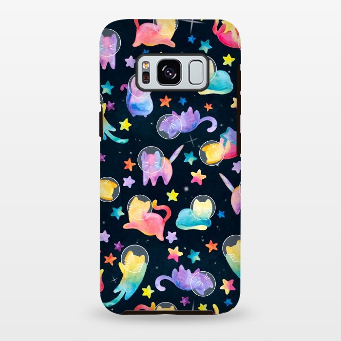 Galaxy S8 plus StrongFit Luna Kitty by gingerlique