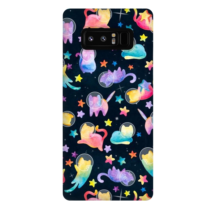 Galaxy Note 8 StrongFit Luna Kitty by gingerlique
