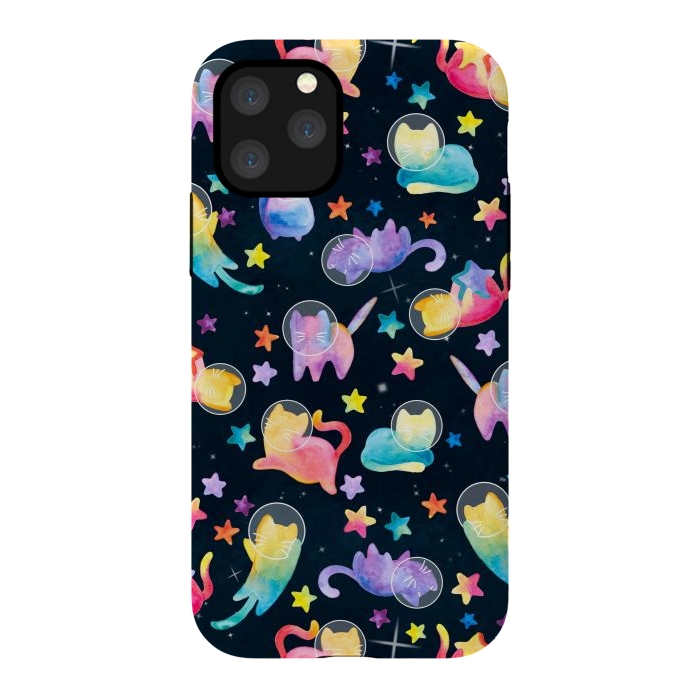 iPhone 11 Pro StrongFit Luna Kitty by gingerlique