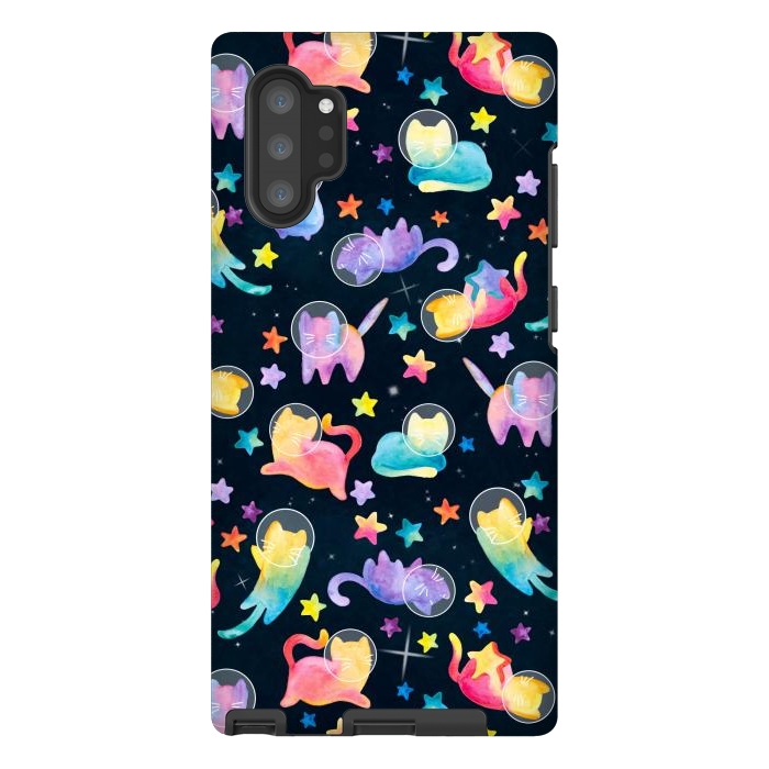 Galaxy Note 10 plus StrongFit Luna Kitty by gingerlique