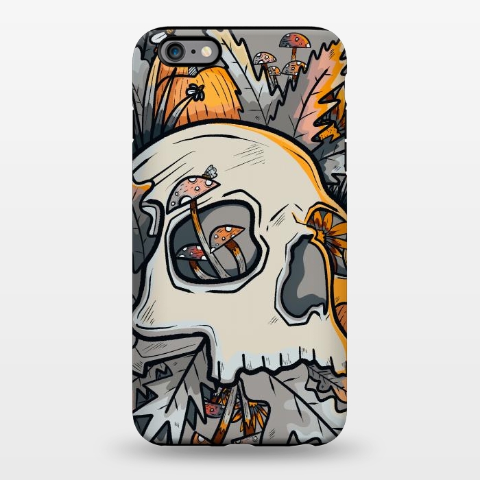 iPhone 6/6s plus StrongFit The mushrooms and skull by Steve Wade (Swade)