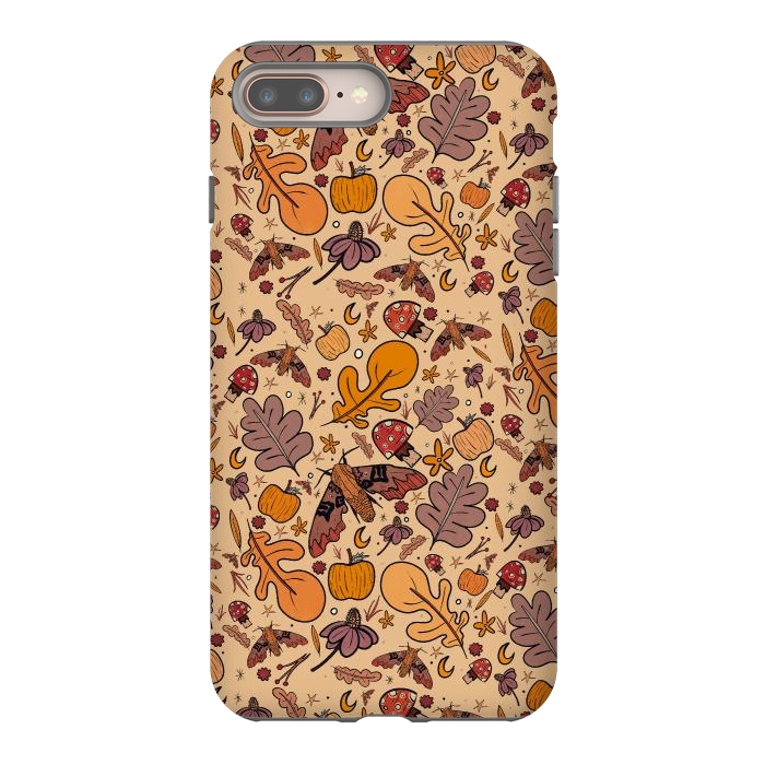 iPhone 7 plus StrongFit Autumnal pattern by Steve Wade (Swade)
