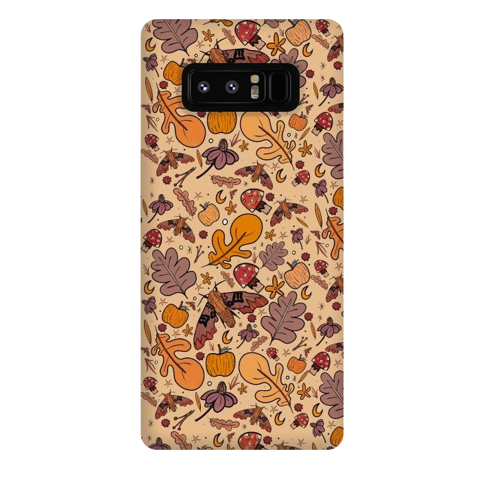 Galaxy Note 8 StrongFit Autumnal pattern by Steve Wade (Swade)