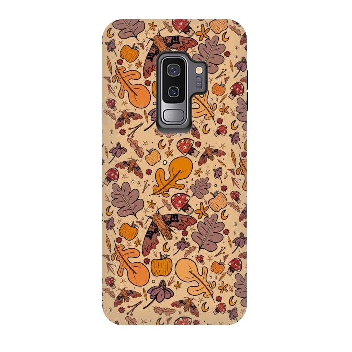 Galaxy S9 plus StrongFit Autumnal pattern by Steve Wade (Swade)