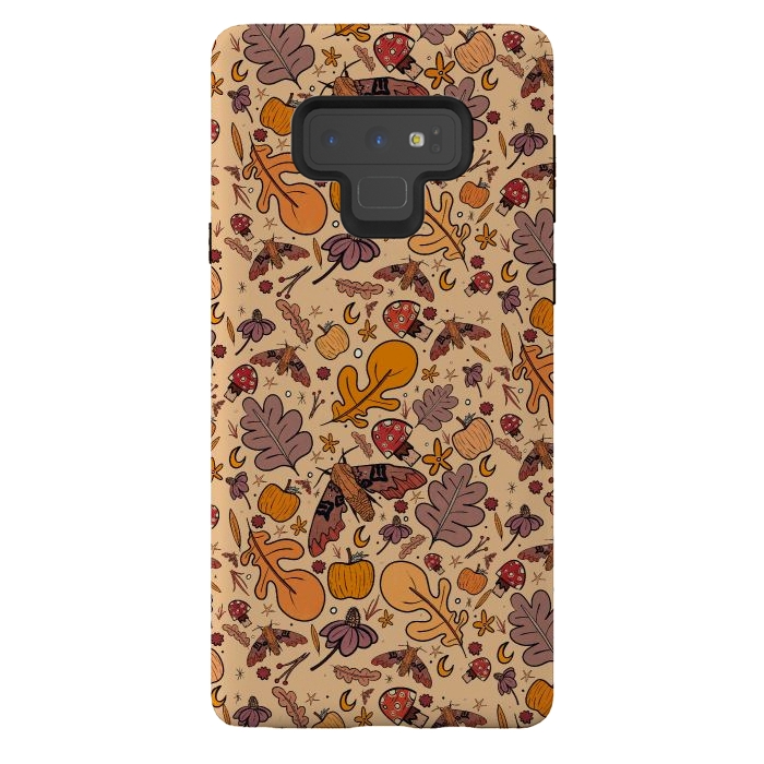Galaxy Note 9 StrongFit Autumnal pattern by Steve Wade (Swade)