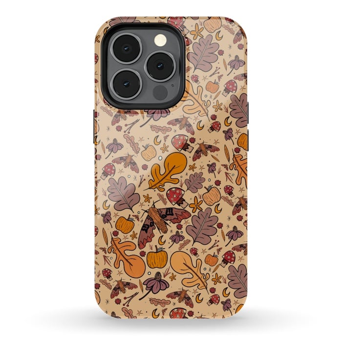 iPhone 13 pro StrongFit Autumnal pattern by Steve Wade (Swade)