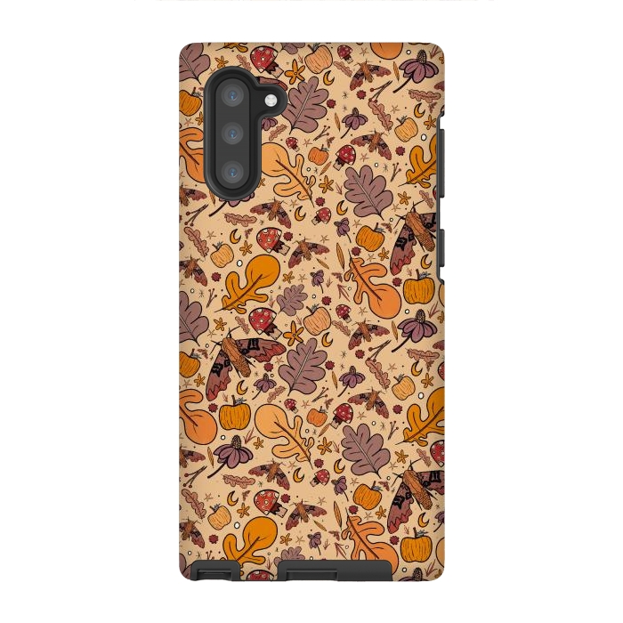 Galaxy Note 10 StrongFit Autumnal pattern by Steve Wade (Swade)