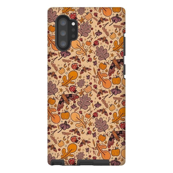 Galaxy Note 10 plus StrongFit Autumnal pattern by Steve Wade (Swade)
