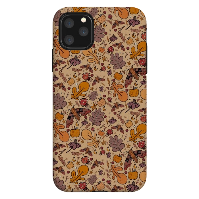 iPhone 11 Pro Max StrongFit Autumnal pattern by Steve Wade (Swade)