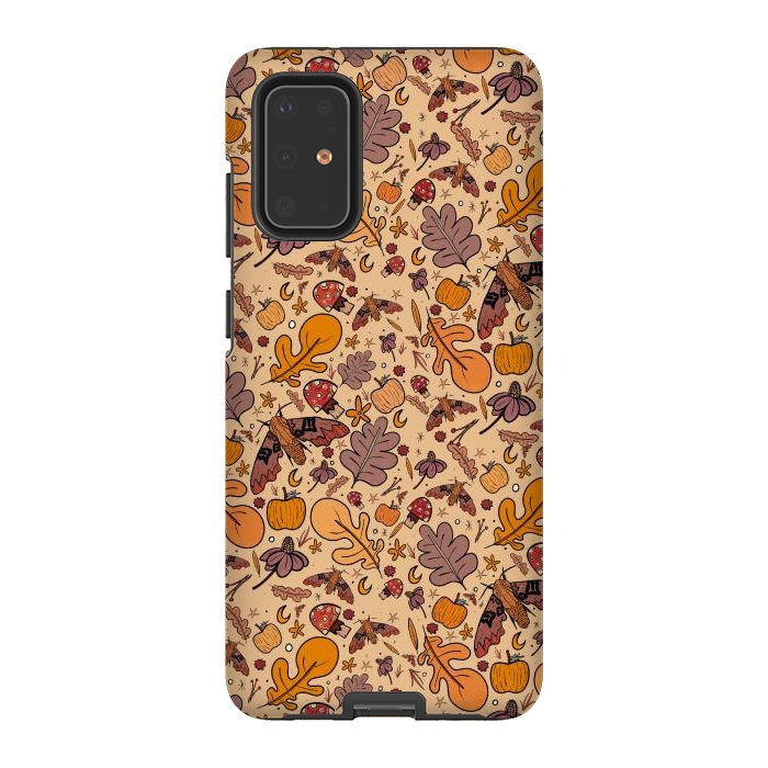 Galaxy S20 Plus StrongFit Autumnal pattern by Steve Wade (Swade)