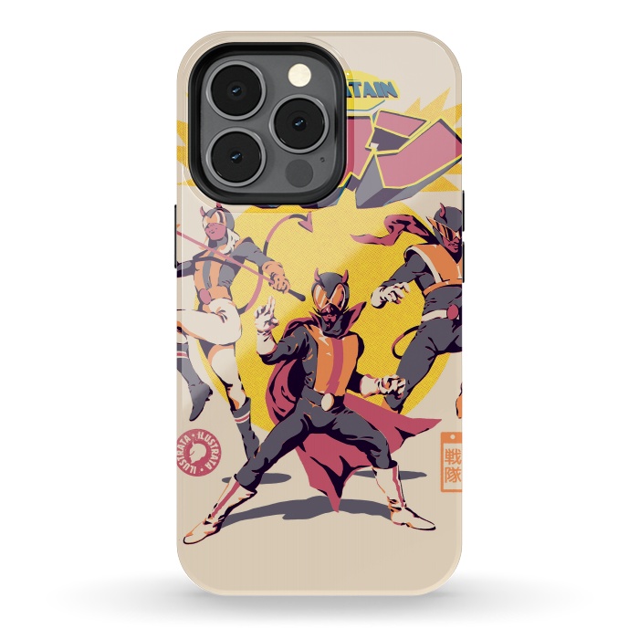 iPhone 13 pro StrongFit Super 'Satain' Squad by Ilustrata