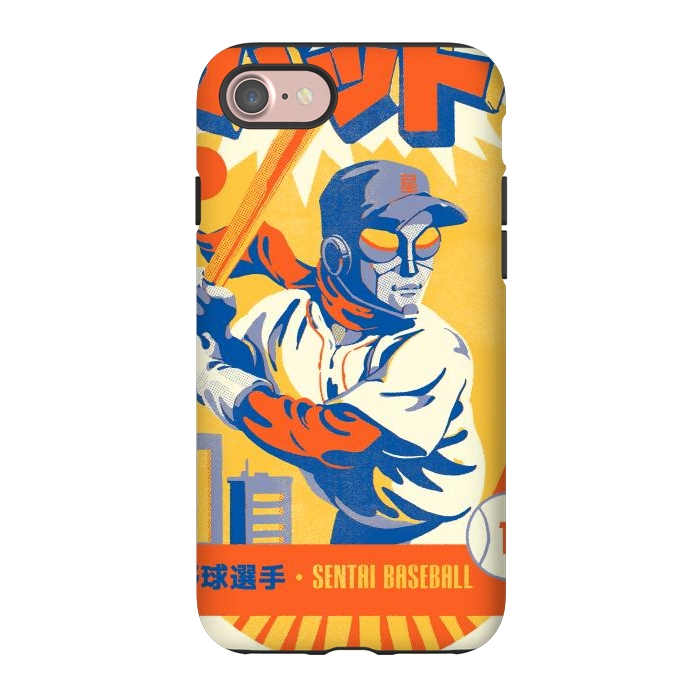 iPhone 7 StrongFit Sentai Baseball League by Ilustrata