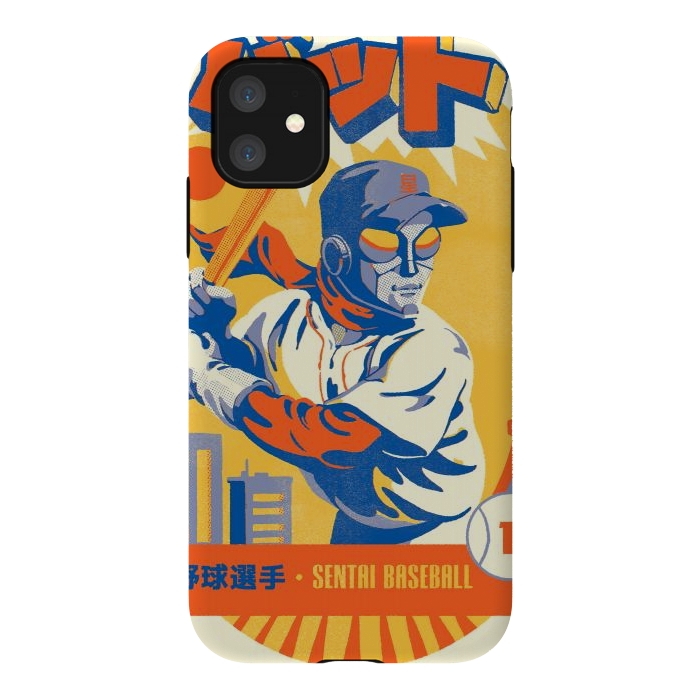 iPhone 11 StrongFit Sentai Baseball League by Ilustrata