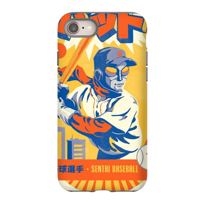 iPhone SE StrongFit Sentai Baseball League by Ilustrata
