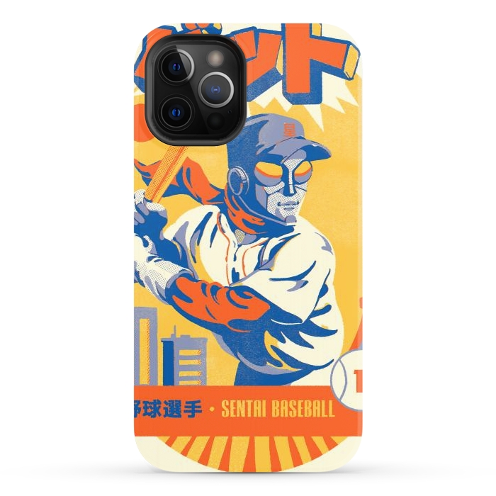 iPhone 12 Pro StrongFit Sentai Baseball League by Ilustrata