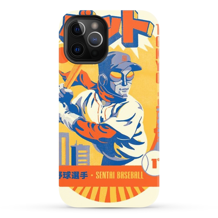 iPhone 12 Pro Max StrongFit Sentai Baseball League by Ilustrata