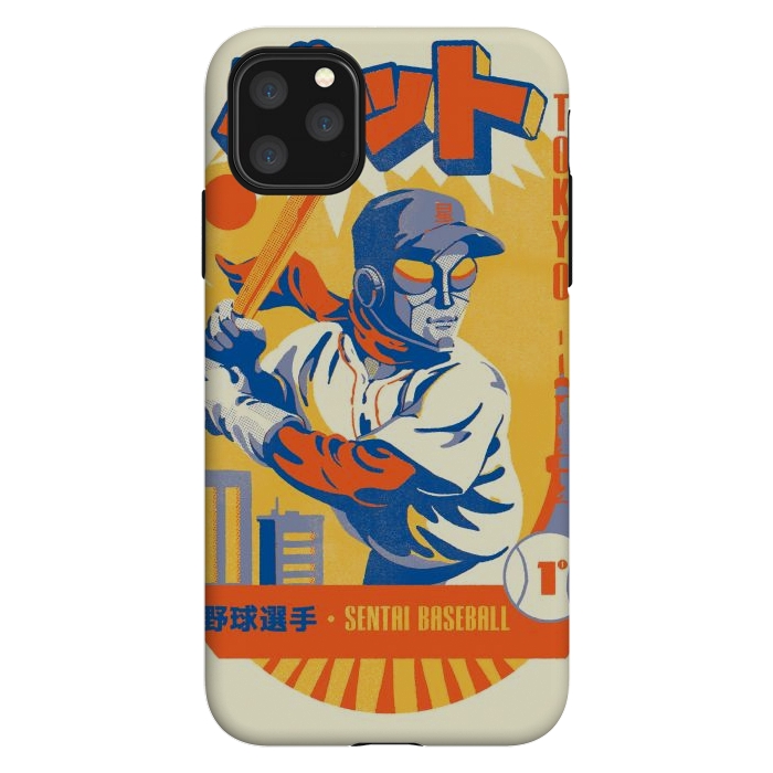 iPhone 11 Pro Max StrongFit Sentai Baseball League by Ilustrata