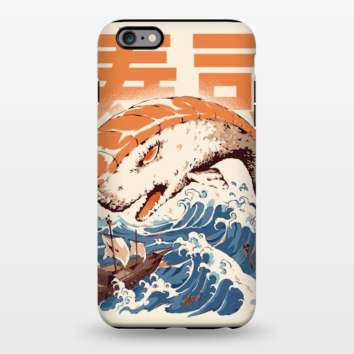 iPhone 6/6s plus StrongFit Moby Sushi by Ilustrata