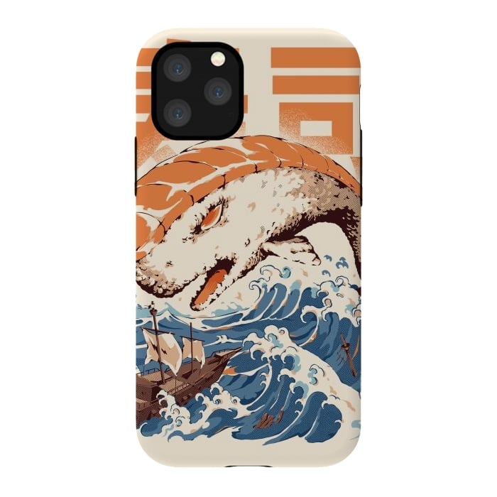 iPhone 11 Pro StrongFit Moby Sushi by Ilustrata