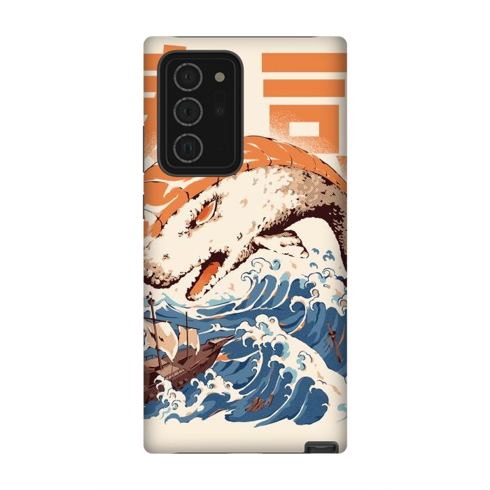 Galaxy Note 20 Ultra StrongFit Moby Sushi by Ilustrata