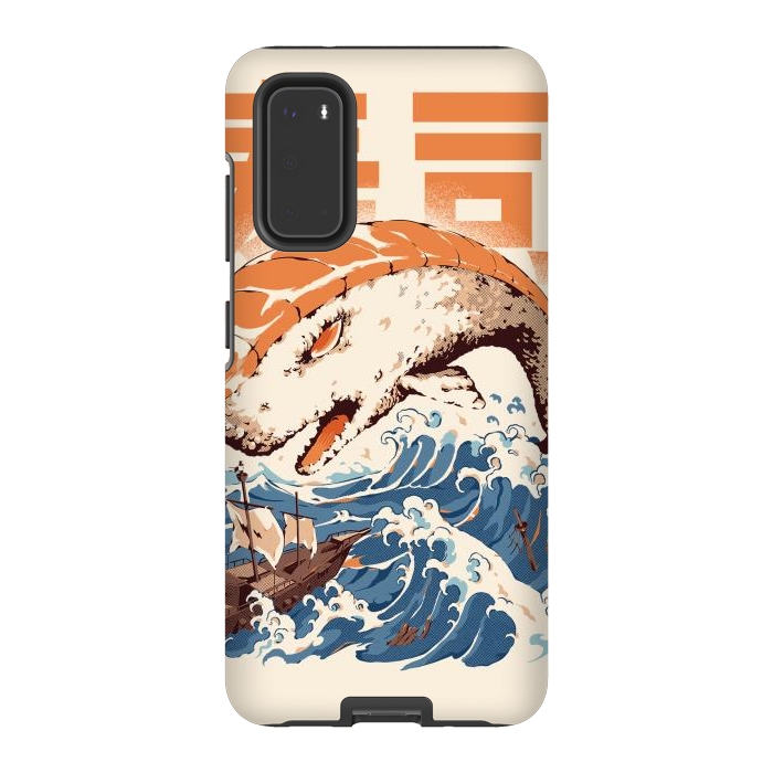 Galaxy S20 StrongFit Moby Sushi by Ilustrata