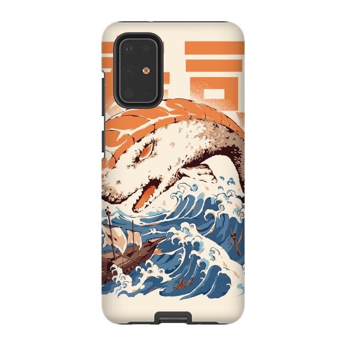 Galaxy S20 Plus StrongFit Moby Sushi by Ilustrata
