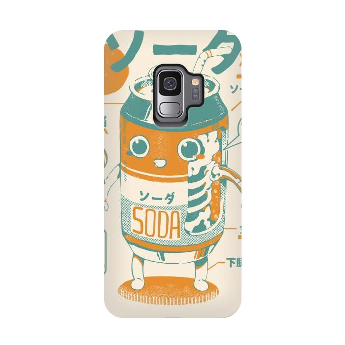 Galaxy S9 StrongFit Soda Can X-Ray by Ilustrata