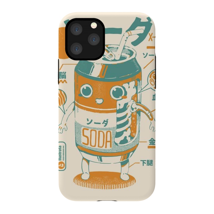 iPhone 11 Pro StrongFit Soda Can X-Ray by Ilustrata