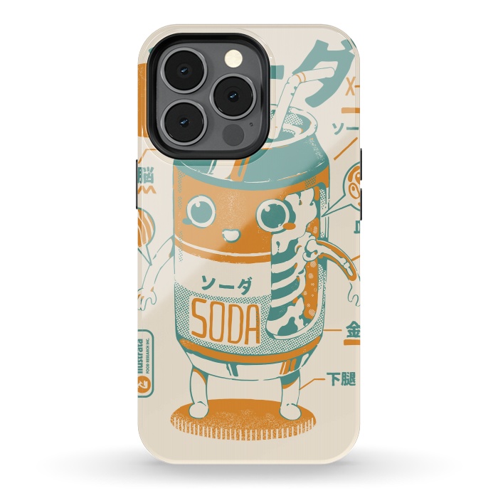 iPhone 13 pro StrongFit Soda Can X-Ray by Ilustrata