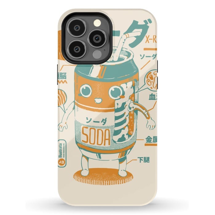 iPhone 13 Pro Max StrongFit Soda Can X-Ray by Ilustrata