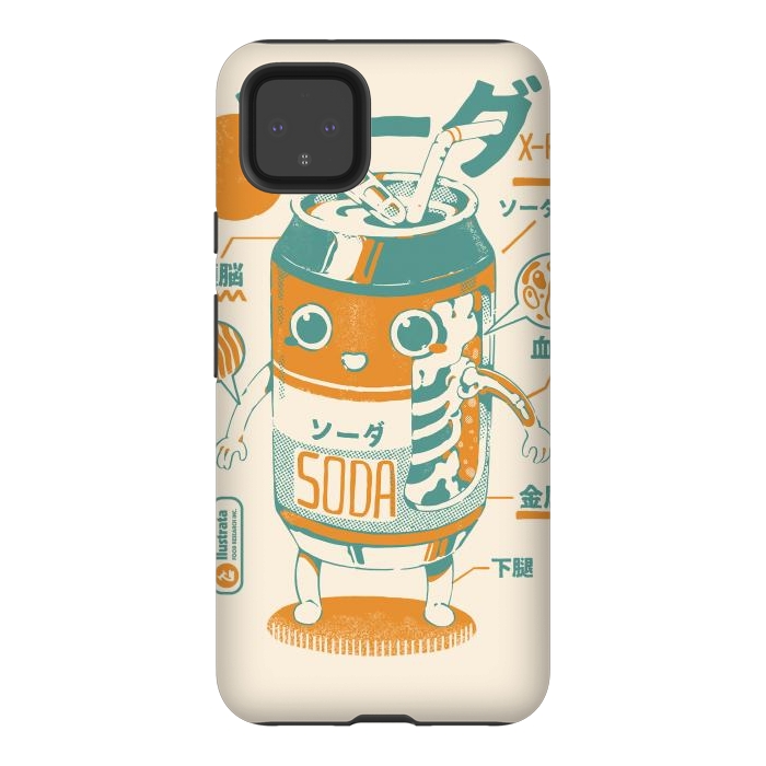 Pixel 4XL StrongFit Soda Can X-Ray by Ilustrata