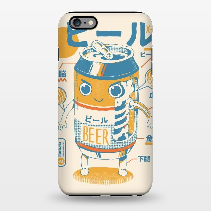 iPhone 6/6s plus StrongFit Beer Can X-Ray by Ilustrata